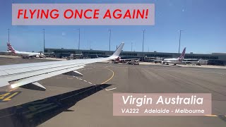 INFLIGHT VIDEO | Virgin Australia VA222 | Adelaide to Melbourne