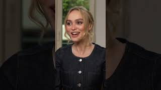 Lily-Rose Depp on playing a pop star in The Idol #shorts