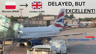 Trip Report | British Airways (Euro Traveller) |  Airbus A319 | Warsaw (WAW) - London (LHR)