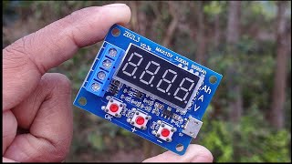 How To Make A Battery Capacity Tester || How To Make  mAh Meter