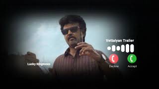 Vettaiyan Trailer Bgm Ringtone | Vettaiyan Movie Bgm Ringtones | Vettaiyan Trailer Ringtones