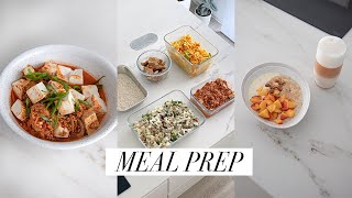 Meal Prep de Rentrée (Mapo Tofu, Achards, Porridge Protéiné ...) | Alice Esmeralda