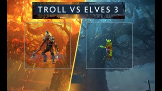 Troll vs Elves 3 x4 | 7.33d PATCH | Dota 2 #1071