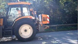 Tracteurmasseyferguson - Fauchage / Mowing 2011 - Renault ERGOS 100 + Minautor 5000L