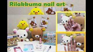 Rilakkuma nail art