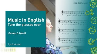 Music in English - Turn the glasses over