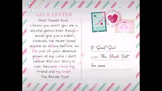 Love Letter Poem - by The Blonde Poet