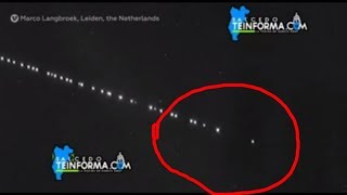 Mira porque no eran ESTRELLAS cayendo de el CIELO si no más bien SATÉLITE de Space X 2024