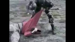 Special Forces martial arts training routine