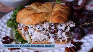 Cranberry Pecan Chicken Salad