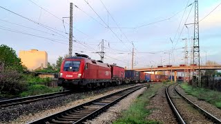 Влак на Rail Cargo Carrier пристигащ, в Каспичан