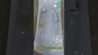 Blood transfusion Set | BT set | Blood IV set | blood transfusion | blood bank equipment