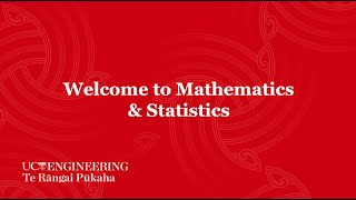 UC School of Mathematics & Statistics