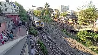 Train journey Csmt Mumbai || Chembur Mumbai local Train journey