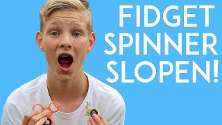 FIDGET SPINNERS HELEMAAL KAPOT MAKEN! (hoe sterk is een spinner?)