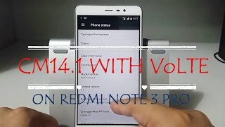 VoLTE ON Nougat 7.1 |UnOfficial CM14.1| For Redmi Note 3| Jio Calls Works Now| HOW TO FLASH GUIDE