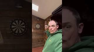 No look bullseye! #shorts, #darts, #nailedit,