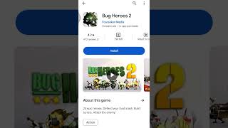 bug heroes 2 for android #shorts