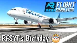 Birthday Livestream + Official Age Reveal! 🔥🎂 Real Flight Simulator Stream