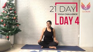 Yoga to  Restore & Rejuvenate | 21 Day Yoga Challenge | Day-4