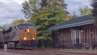 CSX 3214 rolling through Glendale Ohio