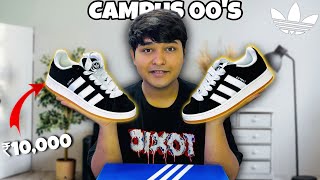 ADIDAS CAMPUS 00’S Unboxing & Review | Adidas Campus 00’s Black on Feet | Most Expensive Sneakers !!