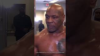 HILARIOUS MIKE TYSON MOMENT - WALKS OFF w/ NO PANTS vs Jake Paul