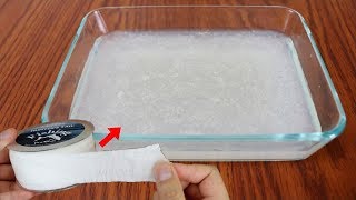 Making Clear Slime with PVA Mesh (no glue)