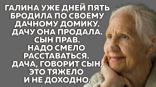 Дачу продала –ЖИТЬ НЕ ХОЧЕТСЯ. Дача, говорит сын, это тяжело и не доходно. Истории из жизни до слез.