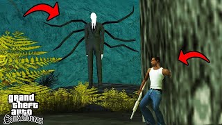 شاهد وجدت مكان مخلوق سلندرمان في قراند سان أندرياس | GTA San Andreas Slenderman Location