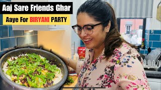 Finally Met With Our Friends In UK After INDIA Trip | Cooked Special BIRYANI | Indian Youtuber In En