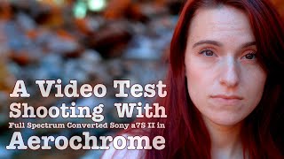 More Shooting In Infrared - Full Spectrum Aerochrome Video test with the A7SII