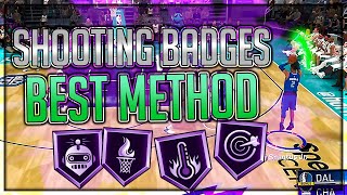 GET ALL SHOOTING BADGES IN 1 DAY! | WORKS AFTER PATCH - NBA 2K20