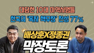 대담한 10대 마약사범들 / 한국의 ‘독자 핵무장’ 찬성 77%