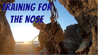 Training for The Nose. Big Wall Hauling and Sleeping on a Portaledge