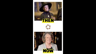 Maggie Smith -  Harry Potter (2001) Cast: Then And Now 2022 #shorts