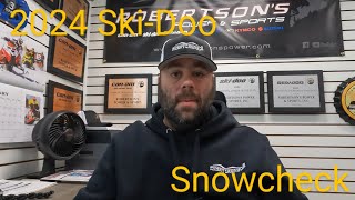 2024 Ski-Doo Snowcheck at Robertson's Power & Sports