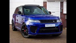 Land Rover Range Rover Sport 5.0 P575 V8 SVR - Exclusive Cars GB Limited