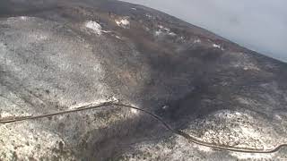 Soaring high over LZ,  March 8, 2014.