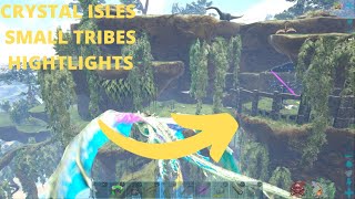 ARK SMALL TRIBES CRYSTAL ISLES HIGHLIGHTS | ARK SURVIVAL EVOLVED OFFICIAL PVP | SMALL TRIBES