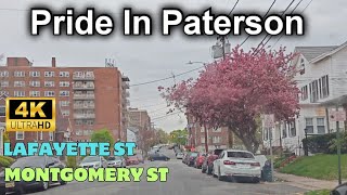 (4K) Paterson NJ- Lafayette St. &  Montgomery St.