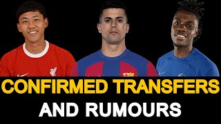 CONFIRMED TRANSFERS AND TRANSFER RUMOURS. TRANSFER NEWS FT. ENDO, JOAO CANCELO, ROMEO LAVIA