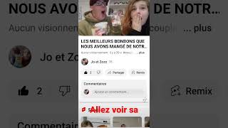 Vidéo youtube AVEC LES MEILLEUR BONBON AU MONDE #Short #couplegoals #humour #viral #bonbon #french