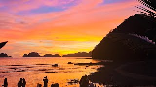 LASCABANAS ,El Nido Palawan the Most beautiful Sunset!!