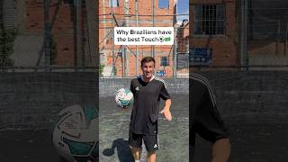 WHY BRAZILIANS HAVE THE BEST FIRST TOUCH #soccer #futebol #fussball