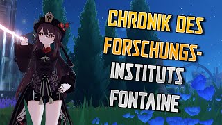 Chronik des Forschungsunstituts Fontaine - Part 3 - Hol die "Kondensationselemente" zurück