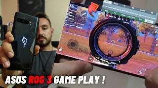 Asus ROG Phone 3 PUBG MOBİLE TESTİ ! 12gb RAM l 90 FPS AKIYOR 🔥🔥