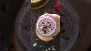 Gulkand Milkshake🌹🥛🍯 #gulkand #milkshake #explore #gulkandrecipe #roseflower #fyp #chiaseed