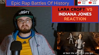 Lara Croft vs Indiana Jones. Epic Rap Battles Of History (Reaction)