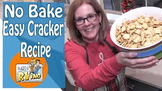 Ranch oyster crackers no bake | Seasoned Crackers | Ranch crackers